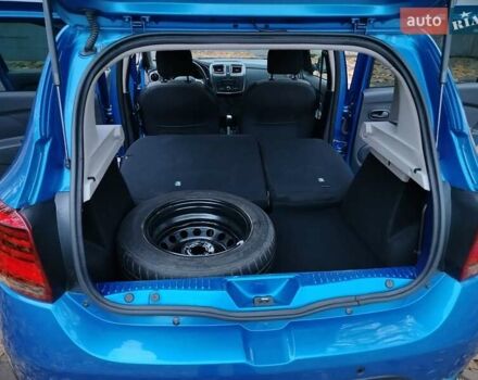 Синий Рено Сандеро, объемом двигателя 0.9 л и пробегом 100 тыс. км за 8700 $, фото 15 на Automoto.ua