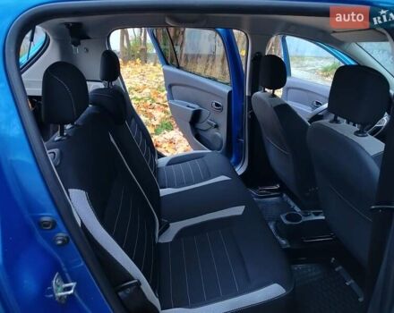 Синий Рено Сандеро, объемом двигателя 0.9 л и пробегом 100 тыс. км за 8700 $, фото 22 на Automoto.ua