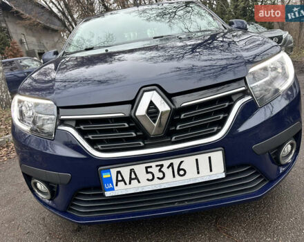 Синий Рено Сандеро, объемом двигателя 1.46 л и пробегом 105 тыс. км за 8300 $, фото 1 на Automoto.ua