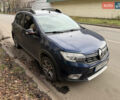 Синий Рено Сандеро, объемом двигателя 0.9 л и пробегом 75 тыс. км за 9900 $, фото 1 на Automoto.ua