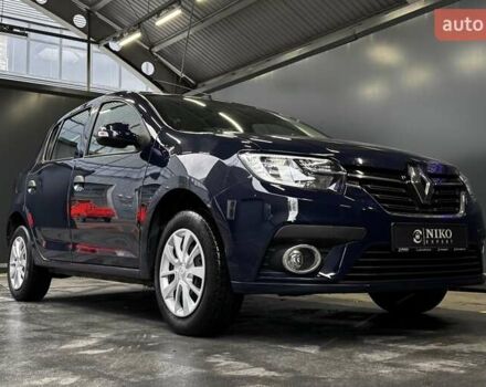 Синий Рено Сандеро, объемом двигателя 1.5 л и пробегом 33 тыс. км за 9700 $, фото 22 на Automoto.ua