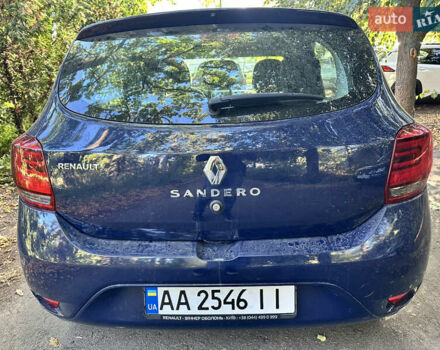Синій Рено Сандеро, об'ємом двигуна 1.46 л та пробігом 67 тис. км за 8300 $, фото 4 на Automoto.ua
