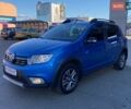 Синий Рено Сандеро, объемом двигателя 0.9 л и пробегом 61 тыс. км за 9900 $, фото 2 на Automoto.ua