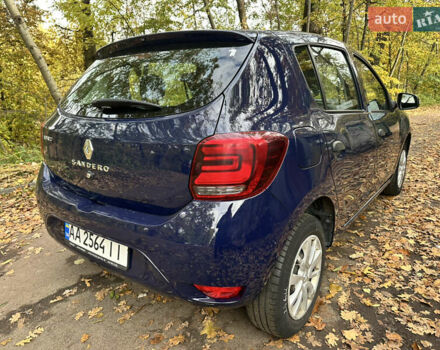 Рено Сандеро 2019 в Киеве на Automoto.ua Синий Рено Сандеро, объемом двигателя 1.46 л и пробегом 133 тыс. км за 8300 $, фото 3 на Automoto.ua