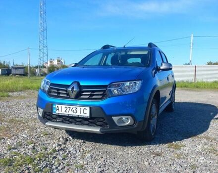 Синій Рено Сандеро, об'ємом двигуна 1.46 л та пробігом 53 тис. км за 12600 $, фото 3 на Automoto.ua