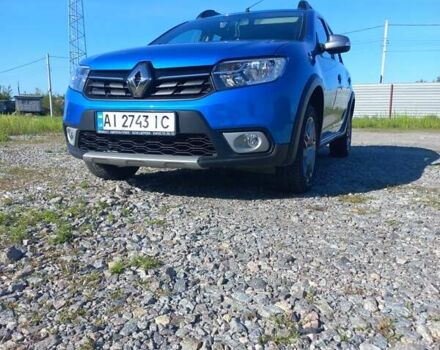 Синій Рено Сандеро, об'ємом двигуна 1.46 л та пробігом 53 тис. км за 12600 $, фото 2 на Automoto.ua
