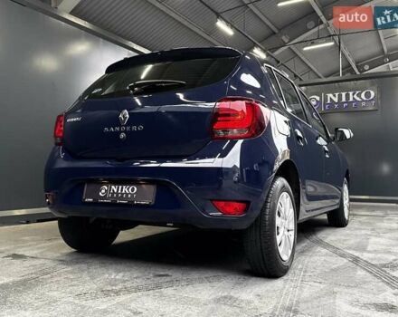 Синий Рено Сандеро, объемом двигателя 1.5 л и пробегом 103 тыс. км за 8200 $, фото 12 на Automoto.ua