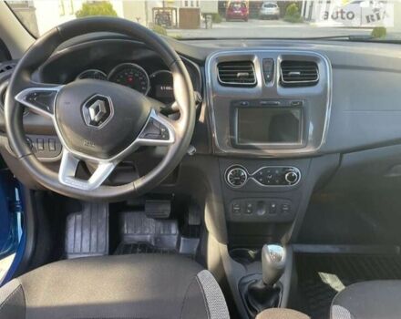 Синий Рено Сандеро, объемом двигателя 1 л и пробегом 75 тыс. км за 250 $, фото 6 на Automoto.ua
