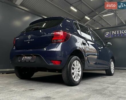 Синий Рено Сандеро, объемом двигателя 1.5 л и пробегом 135 тыс. км за 8500 $, фото 17 на Automoto.ua