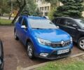 Синий Рено Сандеро, объемом двигателя 1 л и пробегом 75 тыс. км за 250 $, фото 1 на Automoto.ua