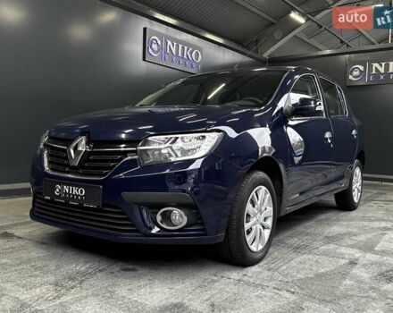 Синий Рено Сандеро, объемом двигателя 1.5 л и пробегом 103 тыс. км за 8200 $, фото 2 на Automoto.ua