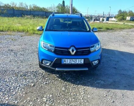 Синій Рено Сандеро, об'ємом двигуна 1.46 л та пробігом 53 тис. км за 12600 $, фото 25 на Automoto.ua