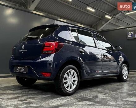 Синий Рено Сандеро, объемом двигателя 1.5 л и пробегом 33 тыс. км за 9700 $, фото 16 на Automoto.ua