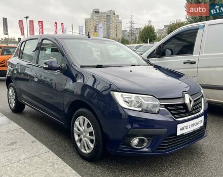 Рено Сандеро 2019 в Киеве на Automoto.ua Синий Рено Сандеро, объемом двигателя 1.46 л и пробегом 71 тыс. км за 9008 $, фото 3 на Automoto.ua