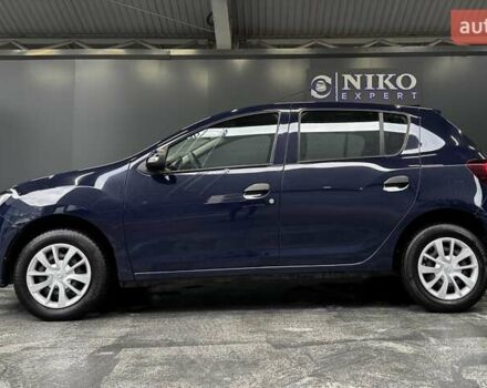 Синий Рено Сандеро, объемом двигателя 1.5 л и пробегом 33 тыс. км за 9700 $, фото 7 на Automoto.ua