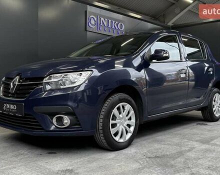 Синий Рено Сандеро, объемом двигателя 1.5 л и пробегом 135 тыс. км за 8500 $, фото 5 на Automoto.ua