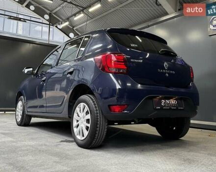 Синий Рено Сандеро, объемом двигателя 1.5 л и пробегом 135 тыс. км за 8500 $, фото 11 на Automoto.ua
