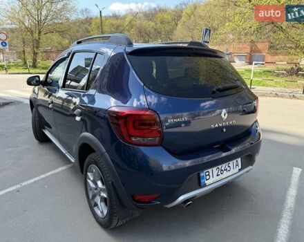 Синий Рено Сандеро, объемом двигателя 1.5 л и пробегом 158 тыс. км за 10500 $, фото 9 на Automoto.ua