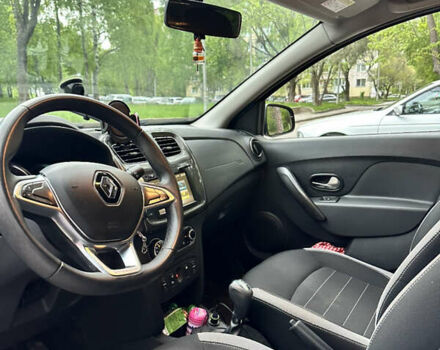 Синий Рено Сандеро, объемом двигателя 0.9 л и пробегом 87 тыс. км за 9500 $, фото 5 на Automoto.ua