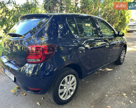 Синий Рено Сандеро, объемом двигателя 1.46 л и пробегом 91 тыс. км за 8900 $, фото 4 на Automoto.ua