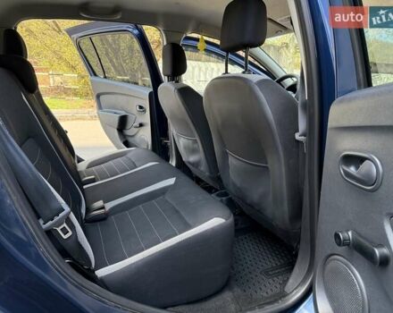 Синий Рено Сандеро, объемом двигателя 1.5 л и пробегом 158 тыс. км за 10500 $, фото 17 на Automoto.ua