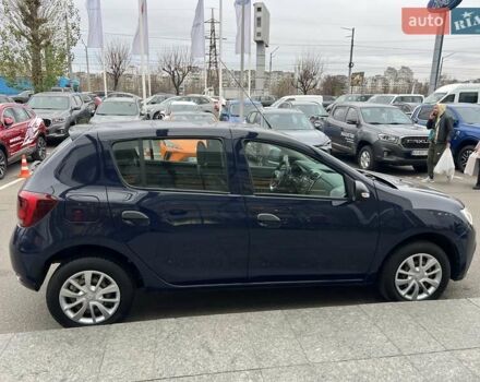 Синий Рено Сандеро, объемом двигателя 1.46 л и пробегом 97 тыс. км за 9202 $, фото 7 на Automoto.ua