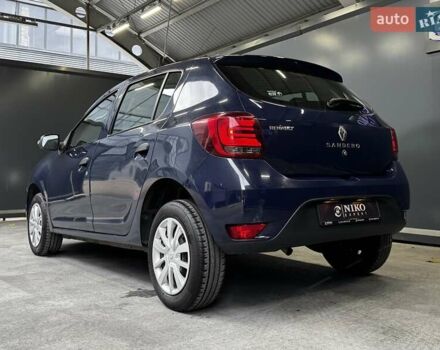 Синий Рено Сандеро, объемом двигателя 1.5 л и пробегом 135 тыс. км за 8500 $, фото 10 на Automoto.ua