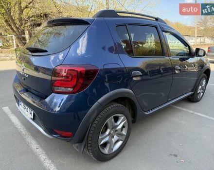 Синий Рено Сандеро, объемом двигателя 1.5 л и пробегом 158 тыс. км за 10500 $, фото 4 на Automoto.ua