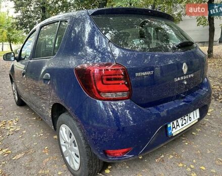 Синий Рено Сандеро, объемом двигателя 1.46 л и пробегом 35 тыс. км за 9200 $, фото 6 на Automoto.ua