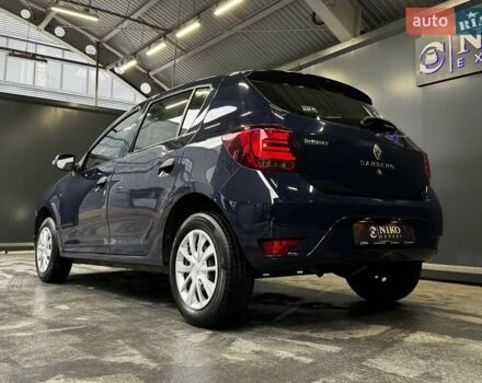 Синий Рено Сандеро, объемом двигателя 1.5 л и пробегом 33 тыс. км за 9700 $, фото 11 на Automoto.ua