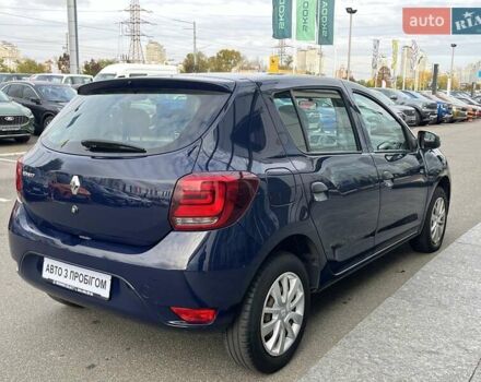 Рено Сандеро 2019 в Киеве на Automoto.ua Синий Рено Сандеро, объемом двигателя 1.46 л и пробегом 97 тыс. км за 9008 $, фото 5 на Automoto.ua