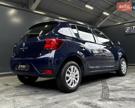 Синий Рено Сандеро, объемом двигателя 1.5 л и пробегом 103 тыс. км за 8200 $, фото 15 на Automoto.ua