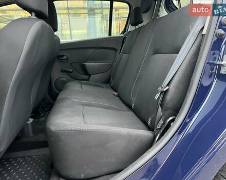 Синий Рено Сандеро, объемом двигателя 1.46 л и пробегом 97 тыс. км за 9202 $, фото 14 на Automoto.ua