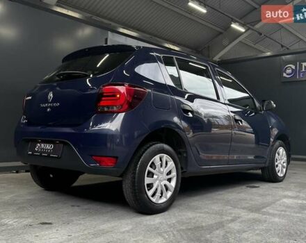 Синий Рено Сандеро, объемом двигателя 1.5 л и пробегом 135 тыс. км за 8500 $, фото 18 на Automoto.ua