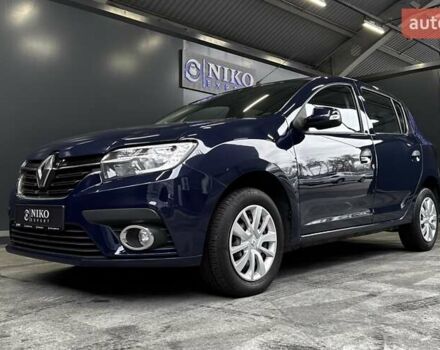Синий Рено Сандеро, объемом двигателя 1.5 л и пробегом 103 тыс. км за 8200 $, фото 5 на Automoto.ua