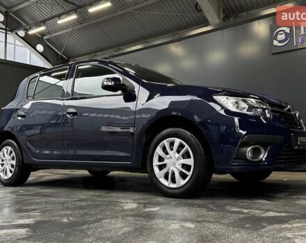 Синий Рено Сандеро, объемом двигателя 1.5 л и пробегом 33 тыс. км за 9700 $, фото 19 на Automoto.ua
