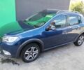 Синий Рено Сандеро, объемом двигателя 9 л и пробегом 98 тыс. км за 8604 $, фото 1 на Automoto.ua