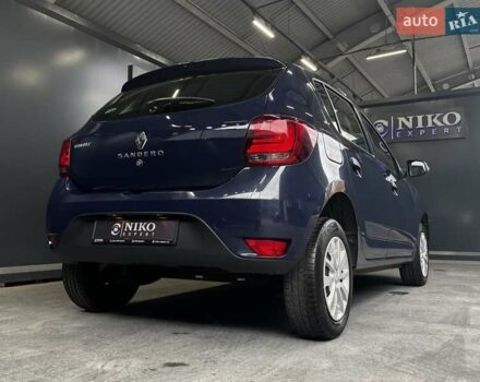 Синий Рено Сандеро, объемом двигателя 1.5 л и пробегом 135 тыс. км за 8500 $, фото 16 на Automoto.ua