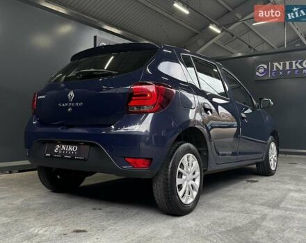 Синий Рено Сандеро, объемом двигателя 1.5 л и пробегом 135 тыс. км за 8500 $, фото 15 на Automoto.ua