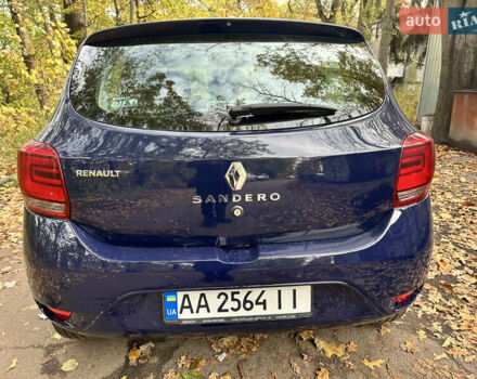 Рено Сандеро 2019 в Киеве на Automoto.ua Синий Рено Сандеро, объемом двигателя 1.46 л и пробегом 133 тыс. км за 8300 $, фото 2 на Automoto.ua