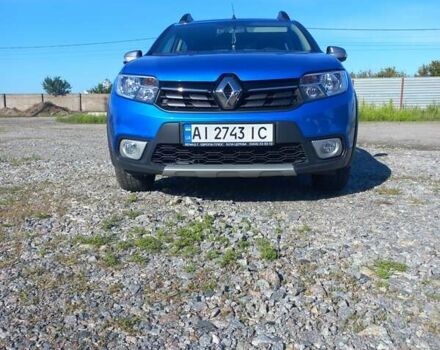 Синій Рено Сандеро, об'ємом двигуна 1.46 л та пробігом 53 тис. км за 12600 $, фото 4 на Automoto.ua