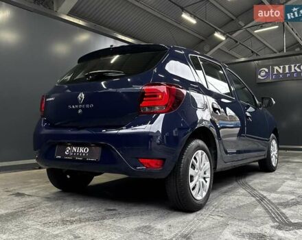 Синий Рено Сандеро, объемом двигателя 1.5 л и пробегом 103 тыс. км за 8200 $, фото 13 на Automoto.ua