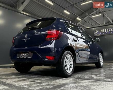 Синий Рено Сандеро, объемом двигателя 1.5 л и пробегом 33 тыс. км за 9700 $, фото 15 на Automoto.ua