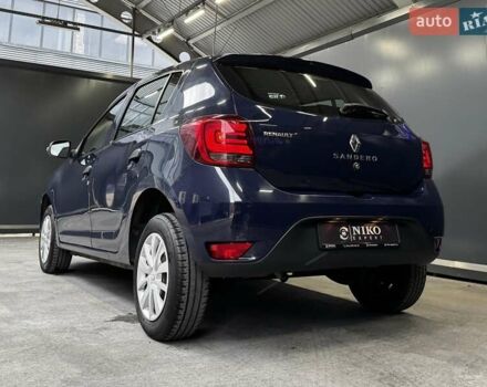 Синий Рено Сандеро, объемом двигателя 1.5 л и пробегом 135 тыс. км за 8500 $, фото 12 на Automoto.ua