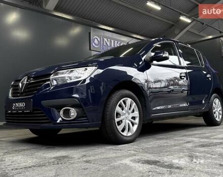 Синий Рено Сандеро, объемом двигателя 1.5 л и пробегом 103 тыс. км за 8200 $, фото 6 на Automoto.ua