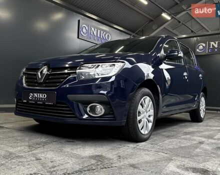 Синий Рено Сандеро, объемом двигателя 1.5 л и пробегом 103 тыс. км за 8200 $, фото 1 на Automoto.ua