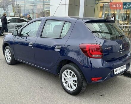 Синий Рено Сандеро, объемом двигателя 1.46 л и пробегом 97 тыс. км за 9202 $, фото 4 на Automoto.ua