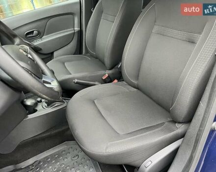 Рено Сандеро 2019 в Киеве на Automoto.ua Синий Рено Сандеро, объемом двигателя 1.46 л и пробегом 93 тыс. км за 9298 $, фото 9 на Automoto.ua