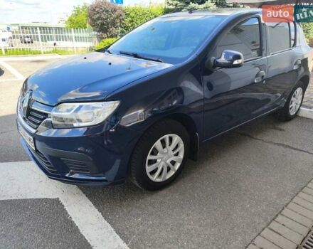 Синий Рено Сандеро, объемом двигателя 1 л и пробегом 46 тыс. км за 9490 $, фото 2 на Automoto.ua