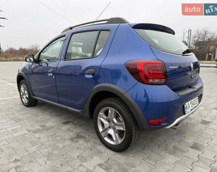Синій Рено Сандеро, об'ємом двигуна 0.9 л та пробігом 17 тис. км за 9650 $, фото 7 на Automoto.ua